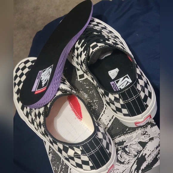 Vans Premium Skate Authentic "Checkerboard Marshmallow" New In Box! Mens 10 - Picture 12 of 16